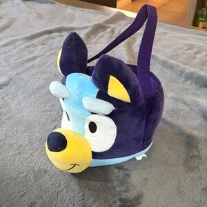 Plush Bluey Character Storage Basket
